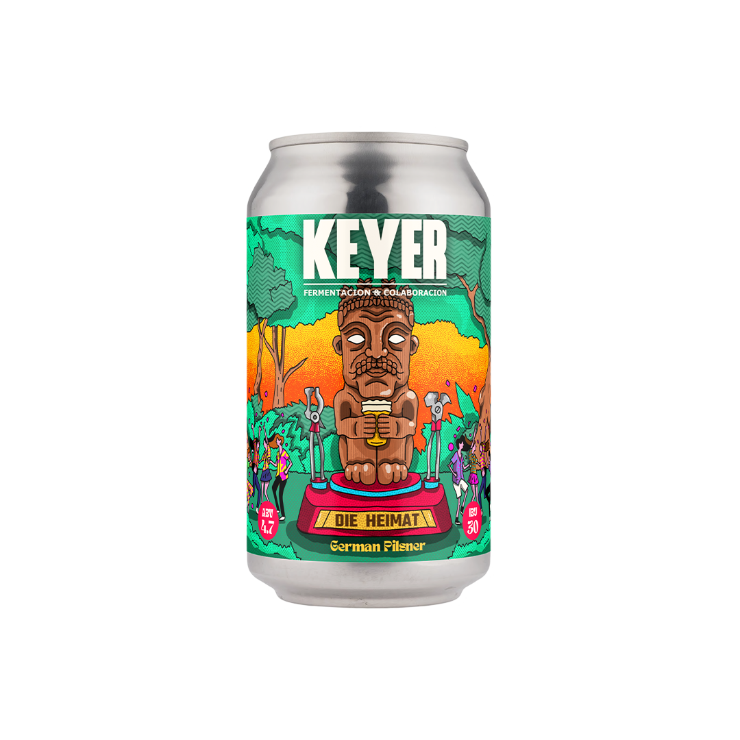 Cerveza Keyer German Pilsener 355 cc