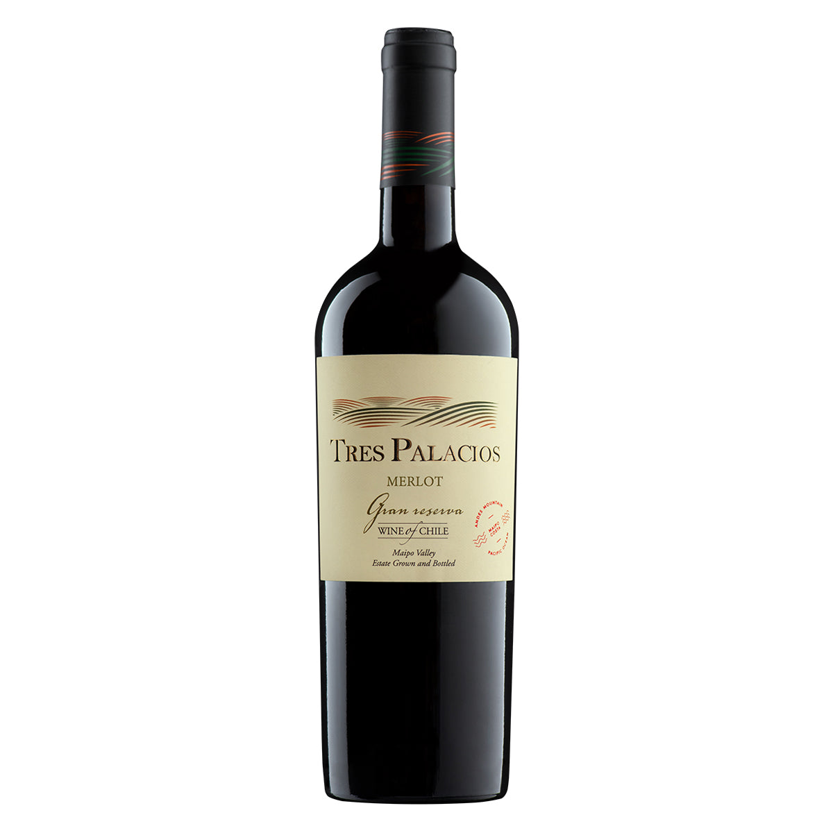 TRES PALACIOS GRAN RESERVA MERLOT 750 ML