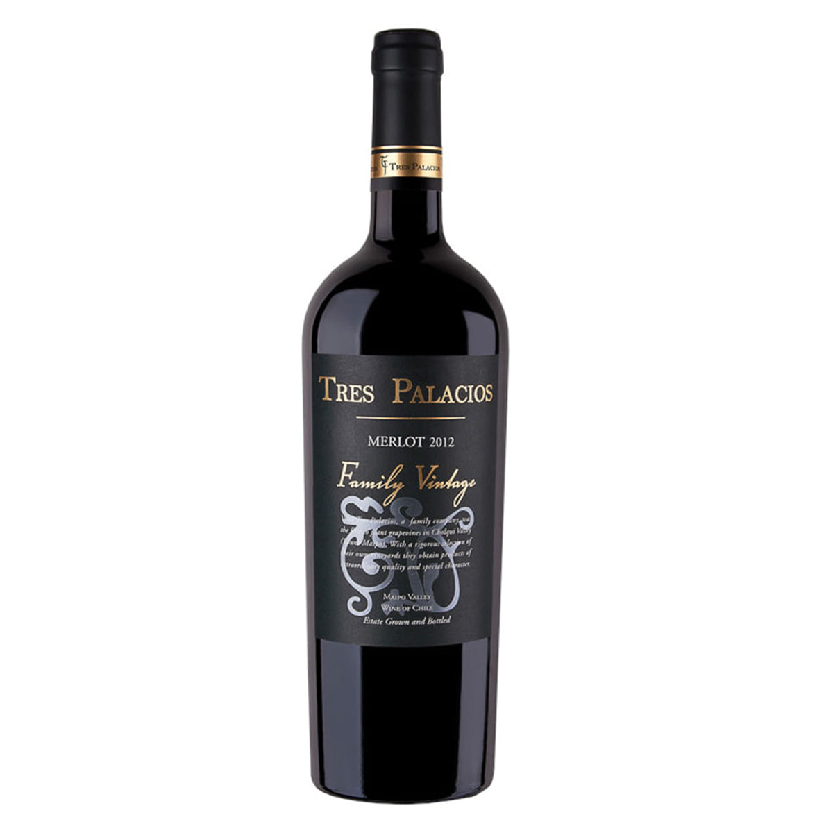 TRES PALACIOS F.VINTAGE MERLOT  750 ML